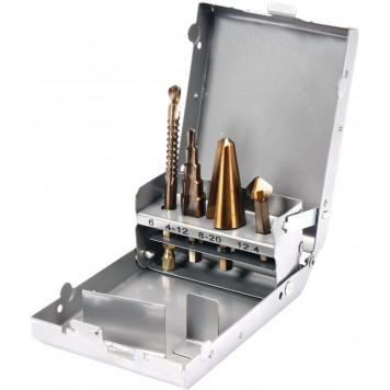 Набор YT-44705 универсальных свёрл с хвостовиком HEX, 4 шт YATO-3