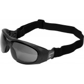 Очки YT-73765 защитные закрытые чёрные на резинке YATO