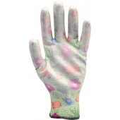 Перчатки 74127 огородные, 8 зеленые FLO