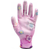 Перчатки 74130 огородные 9 светло-розовые FLO