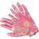Перчатки 74133 огородные 10 темно-розовые FLO