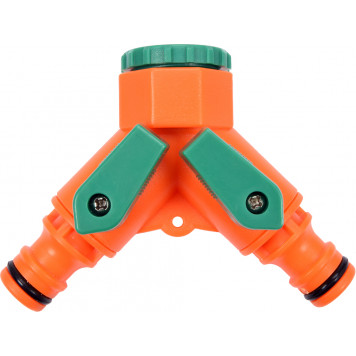 Распределитель 89022 двухканальный 1/2"-3/4" FLO