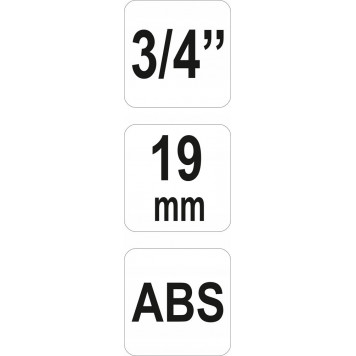 Соединитель YT-99802 шланг-насадка 3/4 YATO-2