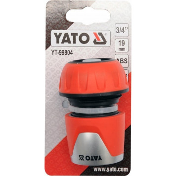 Соединительный шланг-насадка YT-99804 с автостопом 3/4 YATO-1