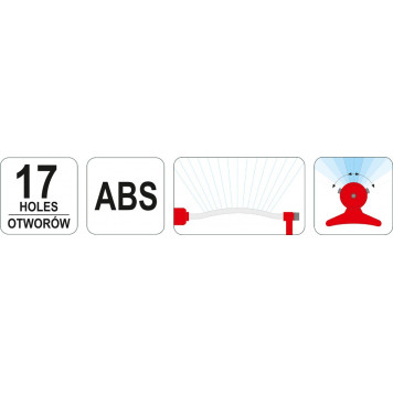 Распылитель YT-99845 осциллирующий 17 отверстий YATO-4