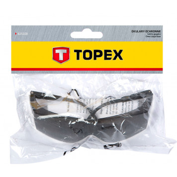 Очки 82S117 защитные чёрные ТОРЕХ-1