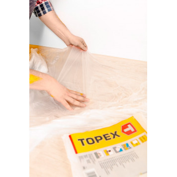 Плёнка 23B175 защитная 4х5м (20м2) 7микрон уп50шт-1