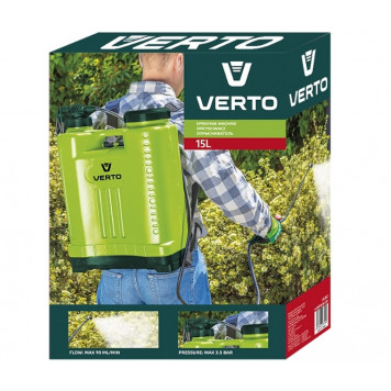 Помповый 15G507 садовый опрыскиватель 15 л VERTO-2