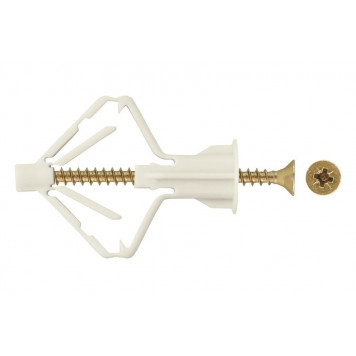 Распорный дюбель бабочка GKW-8 10, уп 100шт. Wkret