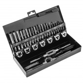 Набор 14А425 плашек и метчиков 20 предметов М3-М12 ТОРЕХ