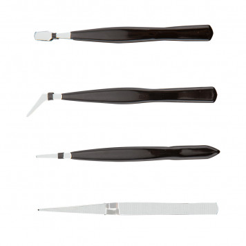 Пинцеты 32D423 набор 4 шт 120 мм TopTools