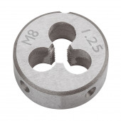 Плашка 14А308 М8, 25 х 9 мм, шаг 1,25 ТОРЕХ