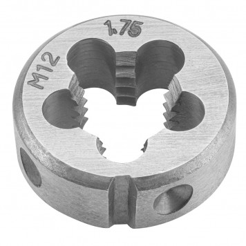 Плашка 14А312 М12, 25 х 9 мм, шаг 1,75 ТОРЕХ