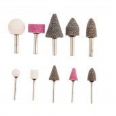 Камни 60H006 шлифовальные набор 10 шт TopTools