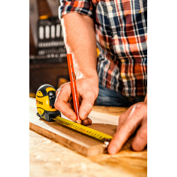 Карандаш 14A800 столярный 240 мм (красный) ТОРЕХ-1