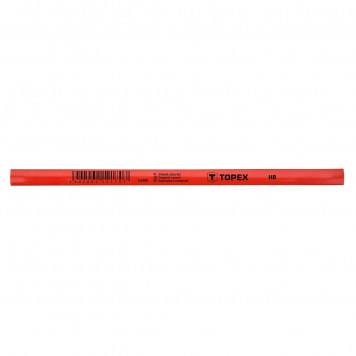 Карандаш 14A800 столярный 240 мм (красный) ТОРЕХ