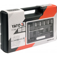 Комплект YT-17625 фрез для гнезд сопел форсунки YATO