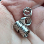 Вставки YT-1765 спиральные 20 шт для ремонта резьбы М6 х 1,0 х 10,8