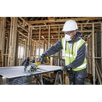 Пила циркулярная мини DCS571N 18В XR бесщёточная, 115 мм, без АКБ DEWALT-4