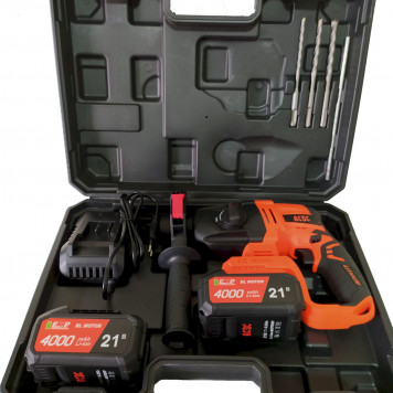 Перфоратор T0065 аккумуляторный бесщеточный BBH-21BL Li-ion 2х4.0Ач-1