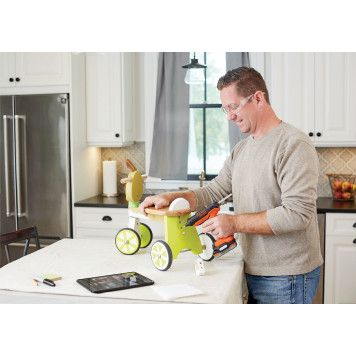 Клеевой BDCGG12N-XJ пистолет без аккумулятора GoPak 12В USB-3