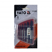 Выкручиватели YT-0590 обломанных болтов 3,3 - 19 мм YATO