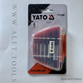 Выкручиватели YT-0590 обломанных болтов 3,3 - 19 мм YATO