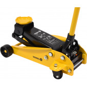 Домкрат 80233 гидравлический подкатной 3Т 150-485 мм VOREL