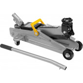 Домкрат 80121 гидравлический подкатной 2Т 130-350 мм VOREL