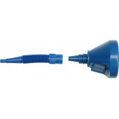 Воронка 83001гибкая 2 в 1 голубая VOREL