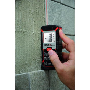 Дальномер YT-73125 лазерный 0,05 - 40 м YATO-5