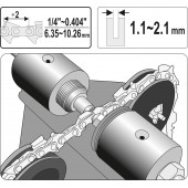 Станок YT-84970 клепальный для цепей бензопил YATO