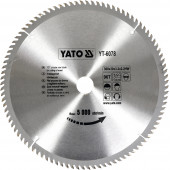 Диск YT-6078 с карбид вольфрамом 300х30 мм, 96 зубьев YATO