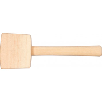 Киянка 33530 деревянная со скошенными боками VOREL