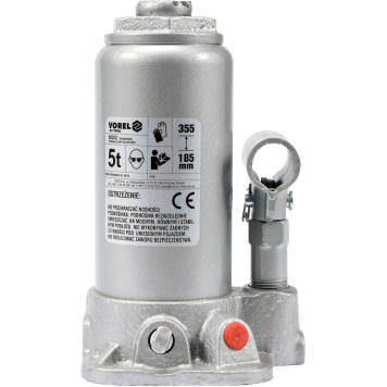 Домкрат 80032 гидравлический Бутылочный 5т 185-355 мм