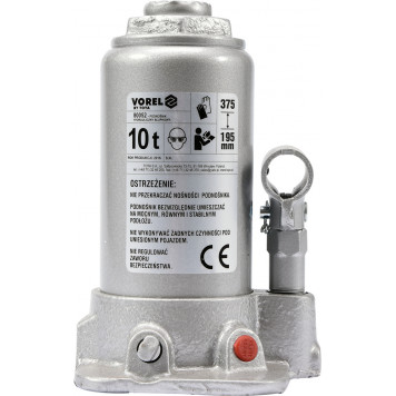 Домкрат 80052 гидравлический Бутылочный 10т 195-375 мм