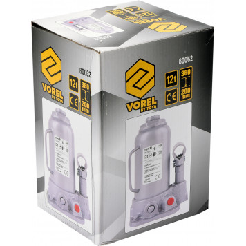 Домкрат 80062 гидравлический Бутылочный 12т 200-380 мм-1