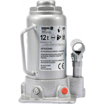 Домкрат 80062 гидравлический Бутылочный 12т 200-380 мм