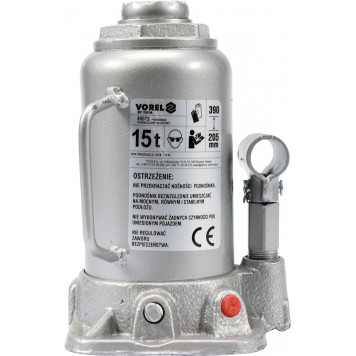 Домкрат 80072 гидравлический Бутылочный 15т 205-390 мм