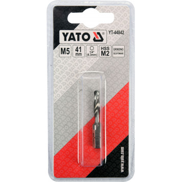 Сверло-метчик YT-44842 М5 HEX YATO-1