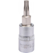 Головка YT-04304 торцевая с вставкой TORX 1/4, T20 YATO