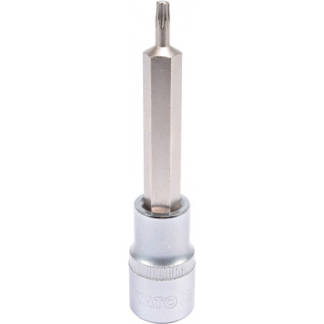 Головка YT-04320 торцевая c вставкой TORX 1/2, Т20, L = 100 мм YATO