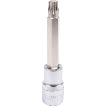 Головка YT-04326 торцевая c вставкой TORX 1/2, Т50, L = 100 мм YATO