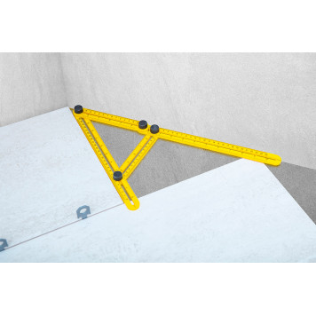 Угольник 16B476 регулируемый пластиковый ТОРЕХ-1