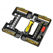 Набор 39D344 насадки и торцевые головки с держателем 38 шт. TOPEX