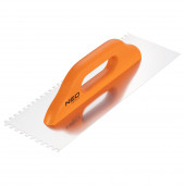 Гладилка 50-172 зубчатая 380x128 мм, зуб 6x6 мм, деревянная ручка NEO