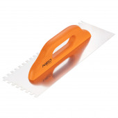 Гладилка 50-173 зубчатая 380x128 мм, зуб 8x8 мм, деревянная ручка NEO