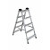 Стремянка алюминиевая двухсторонняя 5-ти ступенчатая