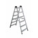 Стремянка алюминиевая двухсторонняя 6-ти ступенчатая