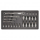 Набор 84-275 инструмента, 25 шт. в ложементе 44x44x30 NEO